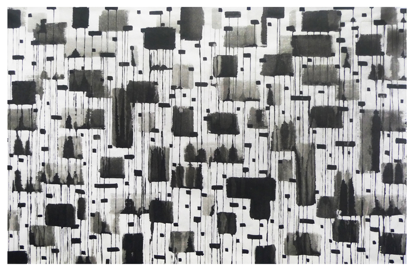 Ink City No.7     Ink on paper     97x145cm     2011