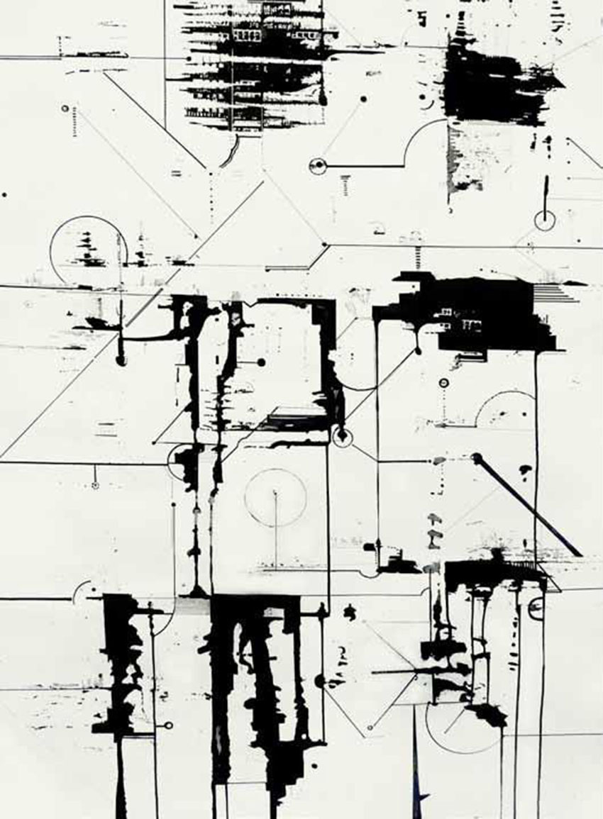 Space No.4     Ink on paper     105x75cm     2011