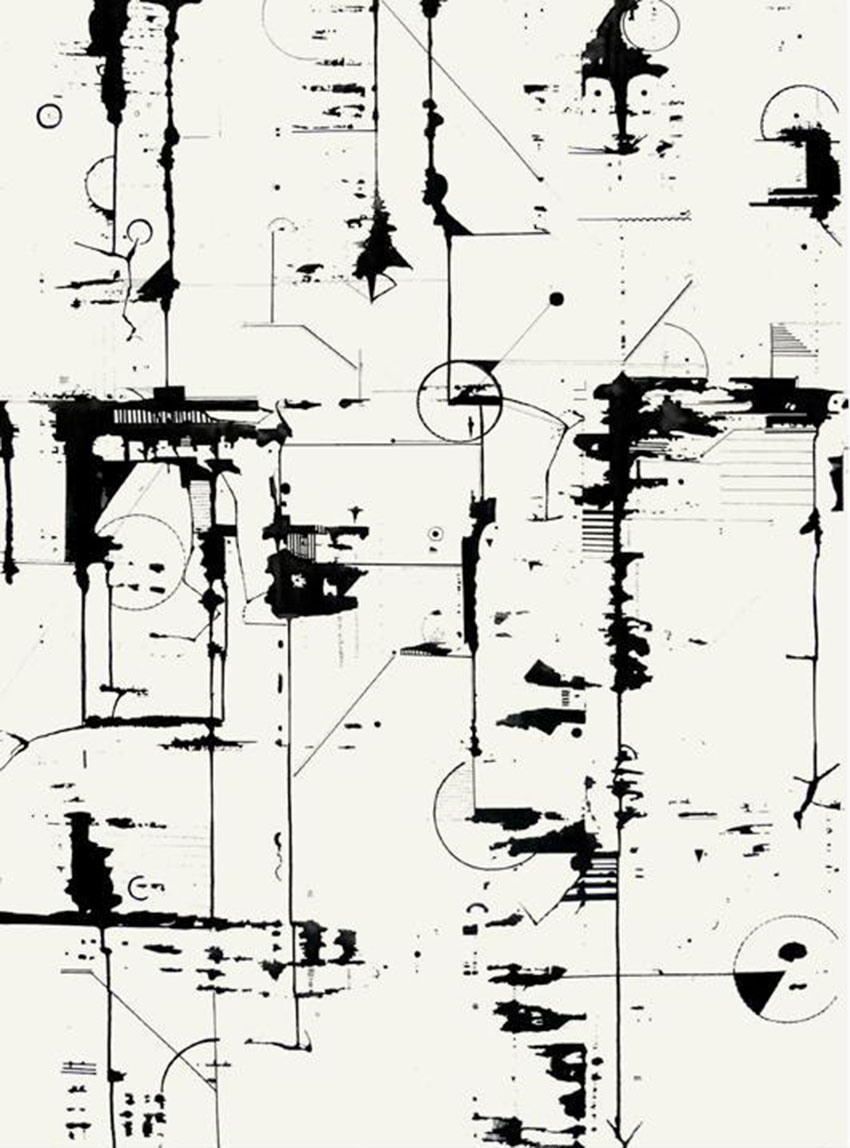 Space No.5     Ink on paper     105x75cm     2011