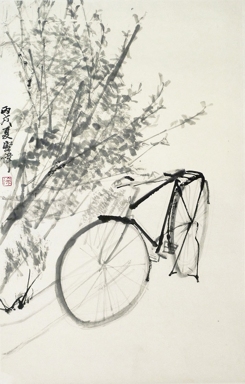 Bicycle     Ink on paper     105x66cm     2006