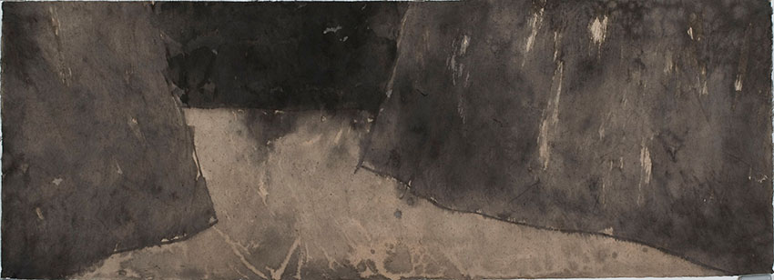 Mountain     Ink on paper     80x220cm     2007