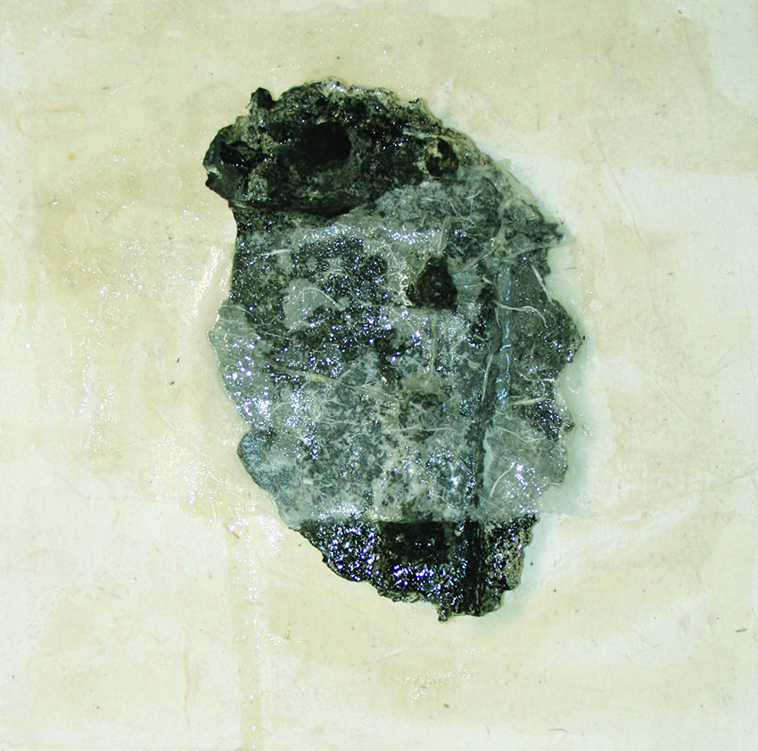 A Brooklyn Note No.2     Ink and xuan paper     30.5x30.5cm     2006