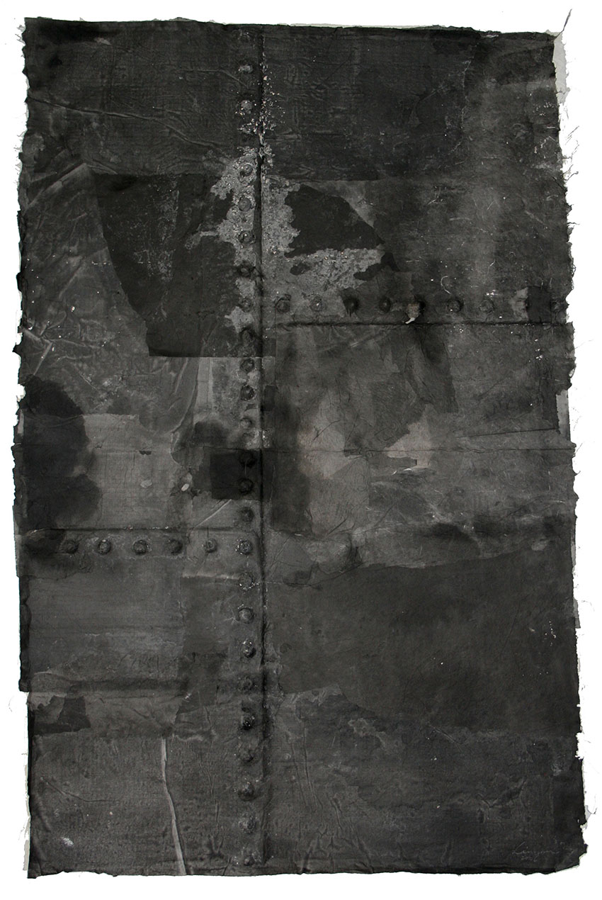 A Brooklyn Note No.4     Ink and xuan paper     122x79cm     2006