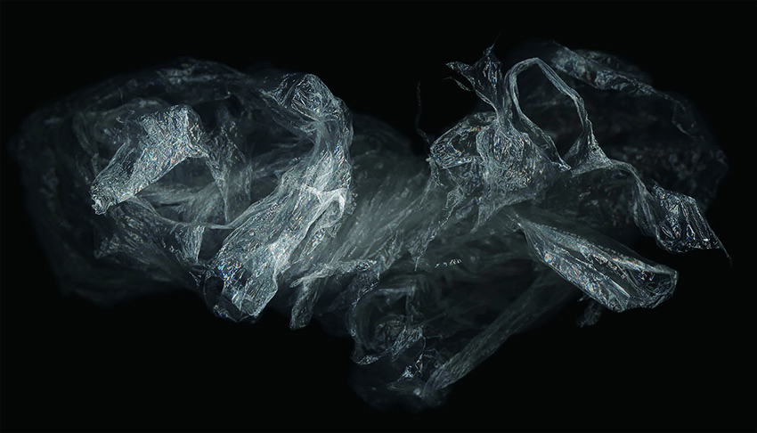 Plastic Bag 27     Photograph     57x100cm Edition of 12     122x215cm Edition of 6     2007